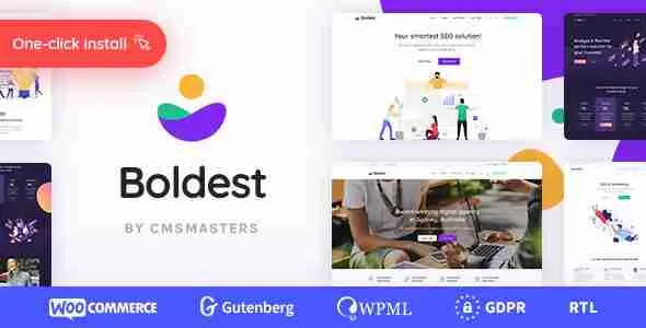 Boldest - Consulting and Marketing Agency WordPress Theme 1 Boldest - Consulting and Marketing Agency WordPress Theme