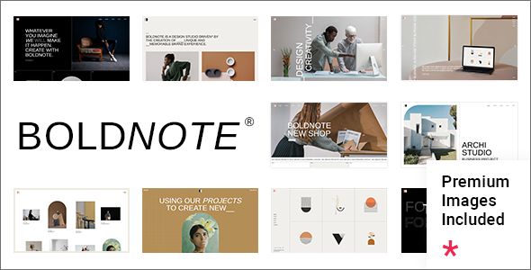Boldnote – Portfolio and Agency Theme 1 Boldnote – Portfolio and Agency Theme WordPress Theme