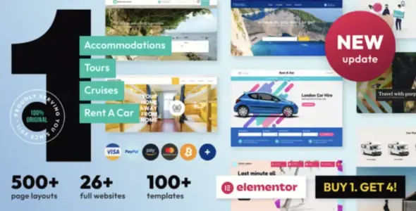 Book Your Travel Pro WordPress Theme