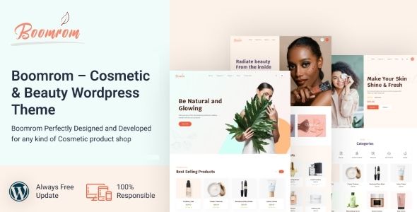 Boomrom – Cosmetic & Beauty Shop WordPress theme 1 Boomrom – Cosmetic & Beauty Shop WordPress theme
