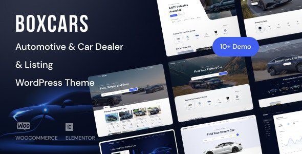 Boxcar – Automotive & Car Dealer WordPress Theme 1 Boxcar Automotive & Car Dealer WordPress Theme