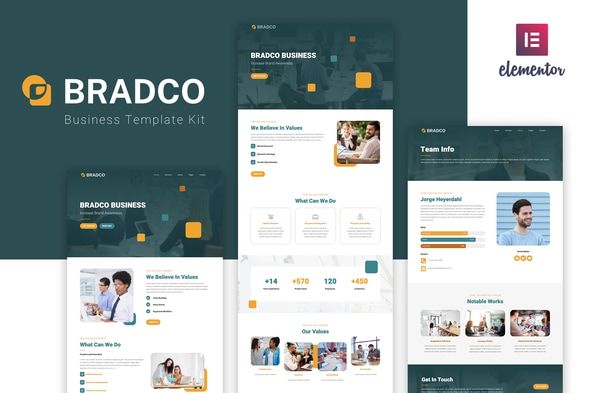 Bradco Business Elementor Template Kit