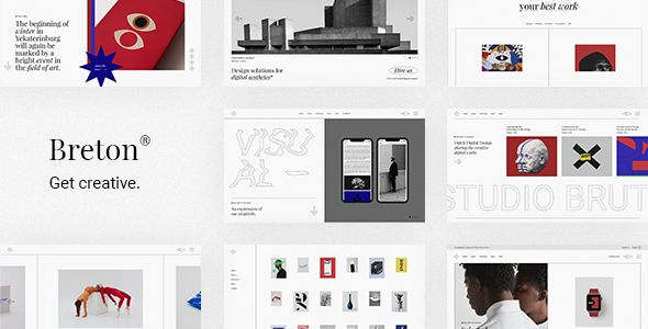 Breton – Creative Agency Theme 1 Breton – Creative Agency Theme WordPress Theme