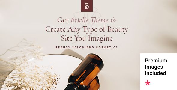 Brielle – Beauty Salon and Cosmetics Theme 1 Brielle – Beauty Salon and Cosmetics Theme