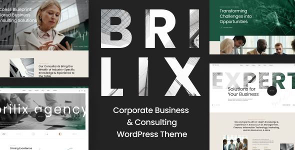 Brilix – Corporate Business Consulting WordPress Theme 1 Brilix – Corporate Business Consulting WordPress Theme