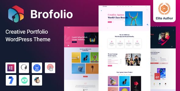 Brofolio – Creative Portfolio WordPress Theme 1 Brofolio Creative Portfolio WordPress Theme