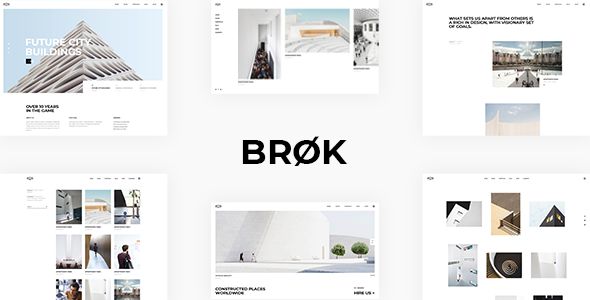 Brøk – Architecture Theme 1 Brøk – Architecture Theme WordPress Theme