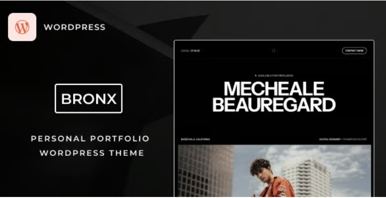 Bronx | Portfolio Theme 1 Bronx | Portfolio Theme WordPress Theme