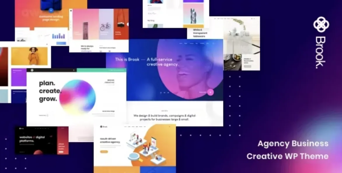 Brook Pro – Agency Business Creative WordPress Theme 1 Brook Pro – Agency Business Creative WordPress Theme