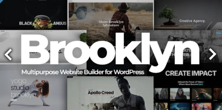 Brooklyn Pro | Creative Multipurpose Responsive WordPress Theme 1 Brooklyn Pro WordPress Theme