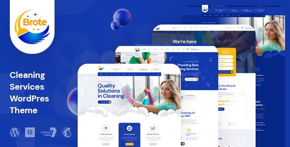 Brote – Cleaning Services WordPress Theme 1 Brote – Cleaning Services WordPress Theme