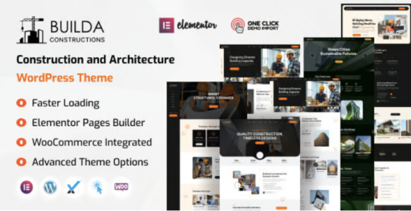 Builda Construction and Architecture WordPress Theme