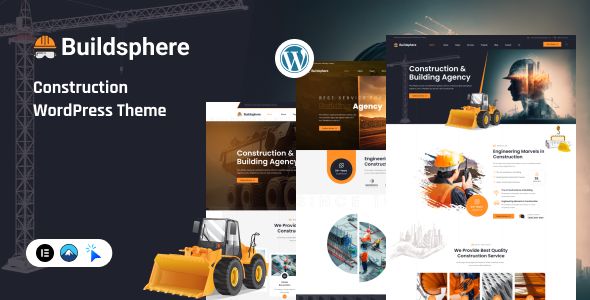 Buildsphere – Construction Building Agency WordPress Theme 1 Buildsphere Construction Building Agency WordPress Theme