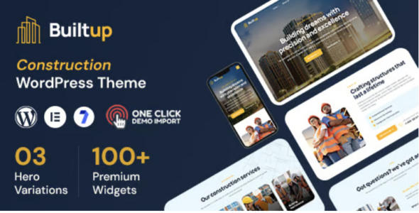 Builtup Construction WordPress Theme