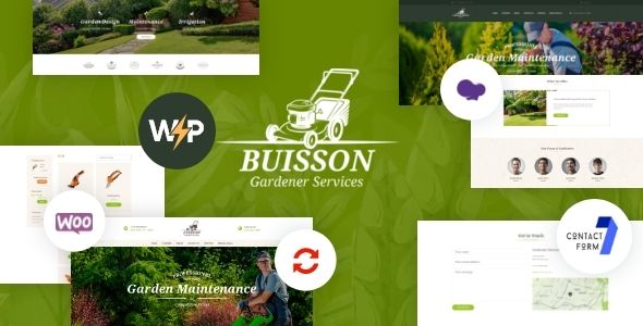 Buisson - Gardening & Landscaping WordPress Theme 1 Buisson - Gardening & Landscaping WordPress Theme