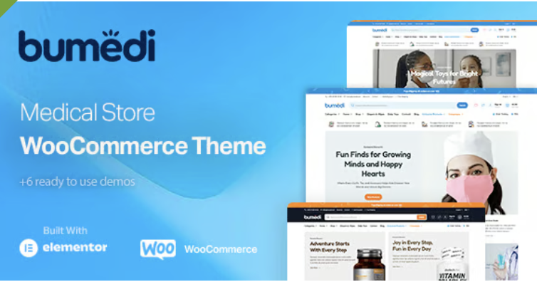 Bumedi - Medical Store WooCommerce Theme 1 Bumedi Medical Store WooCommerce Theme