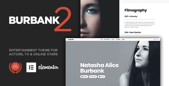 Burbank – Entertainment WordPress Theme for Actors Stars 1 Burbank 2 Entertainment WordPress Theme