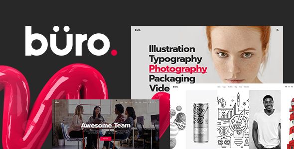 Büro – Creative Agency and Freelancer Theme 1 Büro – Creative Agency and Freelancer Theme WordPress Theme