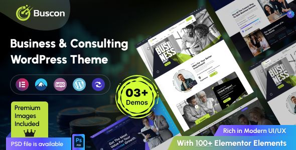 Buscon - Business Consulting WordPress Theme 1 Buscon Business & Consulting WordPress Theme