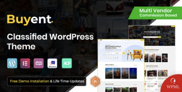 Buyent Classified WordPress Theme
