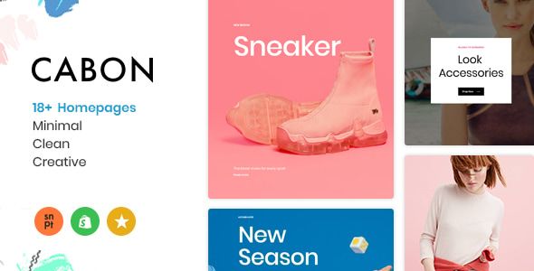 Cabon Minimal Clean Shopify Theme