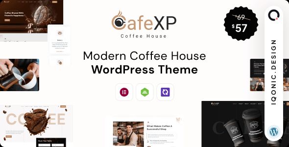 CafeXP - Restaurant & Cafe Shop WordPress Theme 1 Cafe XP - Restaurant & Cafe Shop WordPress Theme