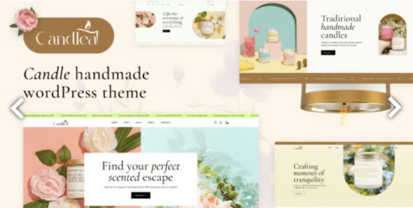 Candlea - Candle Handmade WordPress Theme
