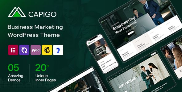 Capigo – Business Marketing WordPress Theme 1 Capigo Business Marketing WordPress Theme