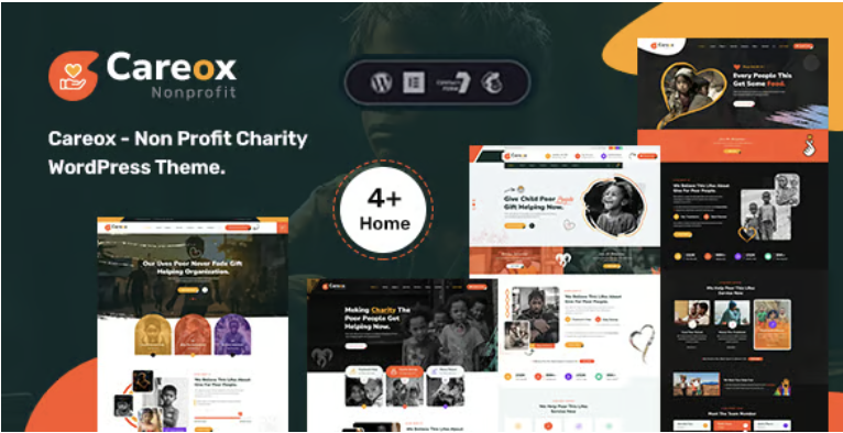 Careox - Non Profit Charity WordPress Theme 1 Careox Non Profit Charity WordPress Theme