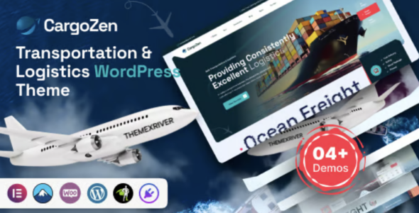 Cargozen Transportation & Logistics WordPress Theme