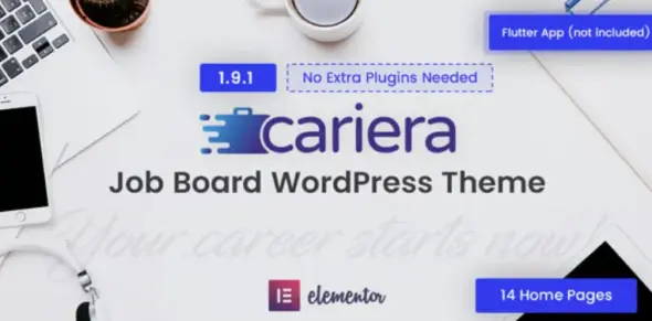 Cariera Pro Job Board WordPress Theme