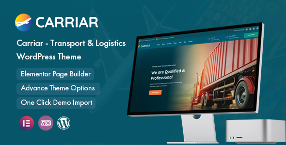 Carriar - Transport & Logistic WordPress Theme 1 Carriar - Transport & Logistic WordPress Theme