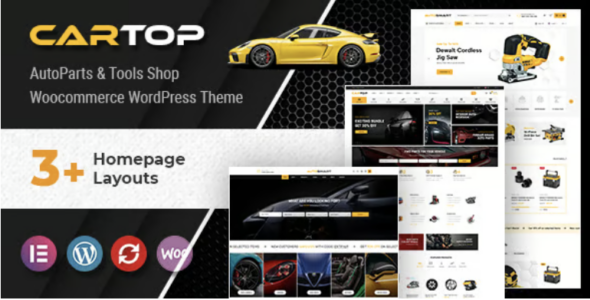 Cartop- Auto Parts & Accessories Woocommerce WordPress Theme