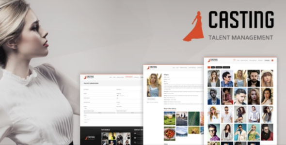 Casting – Responsive Model Agency WordPress Theme