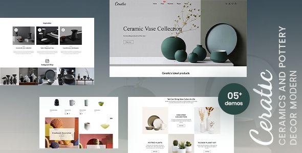 Ceratic - Ceramics & Pottery Decor Shopify Theme 1 Ceratic - Ceramics & Pottery Decor Shopify Theme