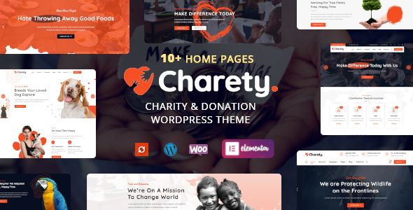 Charety – Charity & Donation WordPress Theme 1 Charety – Charity & Donation WordPress Theme