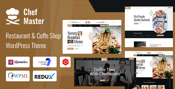 Chefmaster - Restaurant WordPress Theme 1 Chefmaster Restaurant WordPress Theme