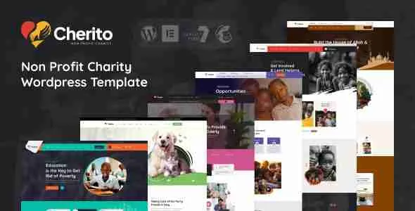 Cherito - Non Profit Charity WordPress Theme 1 Cherito Non Profit Charity WordPress Theme