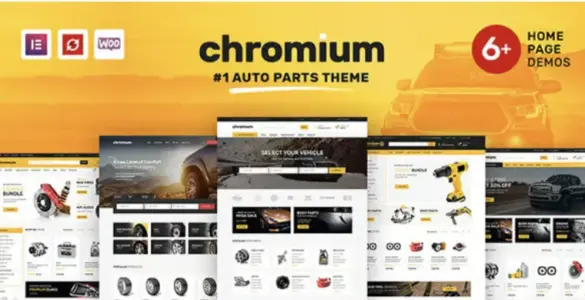 Chromium - Auto Parts Shop WordPress Elementor Theme