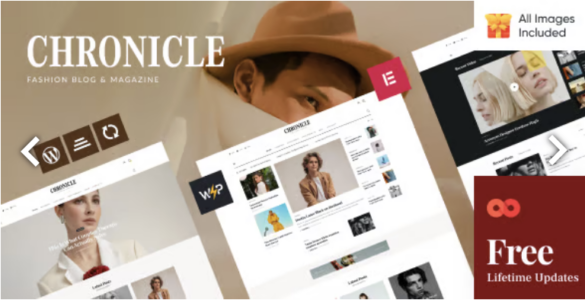Chronicle - Lifestyle Magazine & Blog WordPress Theme