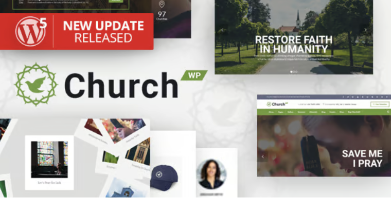 ChurchWP - A Contemporary WordPress Theme for Churches 1 Church WP - A Contemporary WordPress Theme