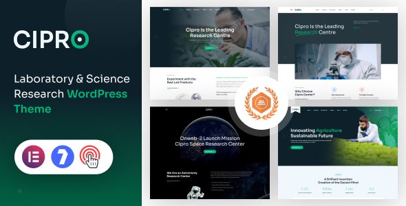 Cipro – Laboratory Science Research WordPress Theme 1 Cipro – Laboratory Science Research WordPress Theme