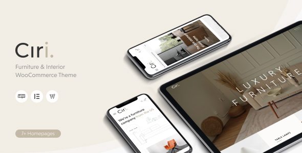 Ciri - Furniture & Interior WooCommerce Theme 1 Ciri Furniture & Interior WooCommerce Theme