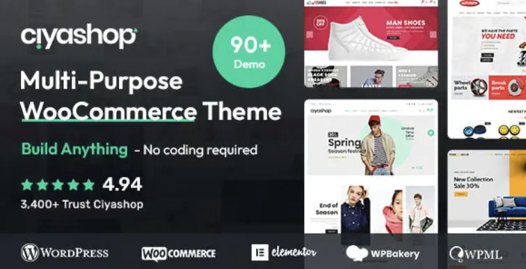 CiyaShop Pro – Multipurpose WooCommerce Theme 1 Ciya Shop Pro Multi-Purpose WooCommerce Theme