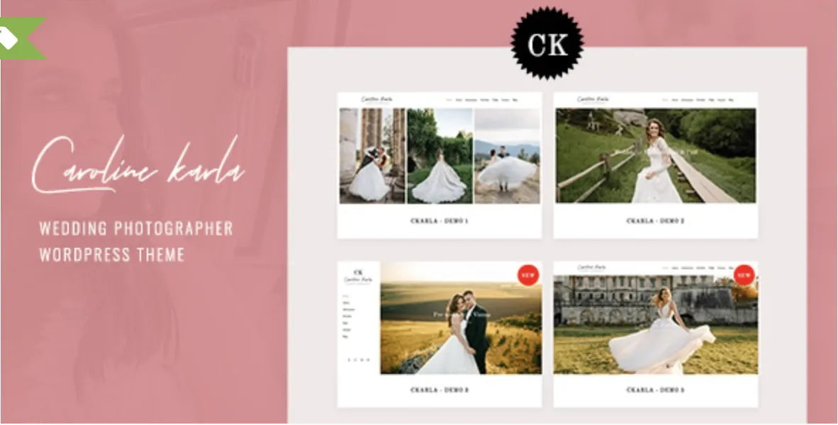 Ckarla - Wedding Photography WordPress Theme 1 Ckarla Wedding Photography WordPress Theme