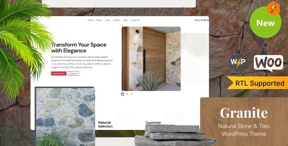Cladding- Natural Stone & Tiles WordPress Theme 1 Cladding- Natural Stone & Tiles WordPress Theme