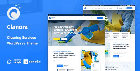 Clanora – Cleaning Services WordPress Theme 1 Clanora Cleaning Services WordPress Theme