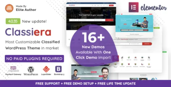Classiera Pro WordPress Theme