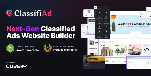 ClassifiAd | NextGen Classified Ads WordPress Theme 1 Classifi Ad Next-Gen Classified Ads WordPress Theme