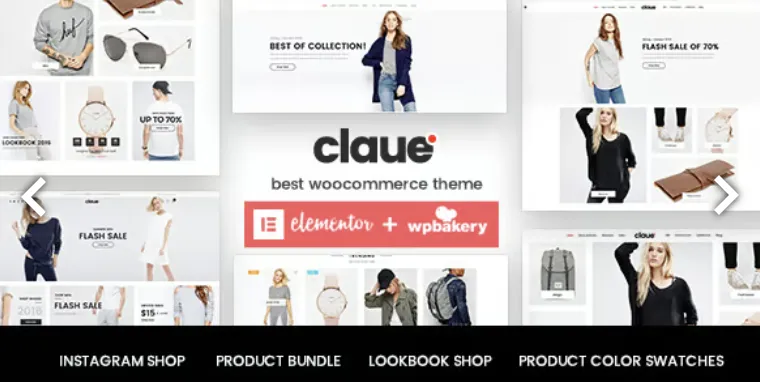 Claue Pro – Clean, Minimal Elementor WooCommerce Theme 1 Claue Pro WordPress Theme